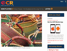 Tablet Screenshot of eburgradio.org